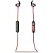 Bluetooth Earphones, Justsound Wireless In Ear Earbuds Stereo Magnetic Sport Earphones( Bluethooth 4.2, Hight Fidelity Sound, APTX, 6 Hour Playtime, Secure Fit for Outdoor Sporting)-Red