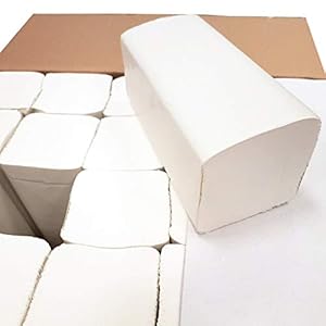 Premium papieren handdoeken, vouwhanddoeken, top-handdoekpapier, papieren handdoeken, 2-laags, cellulose, 25 x 21 cm, 3…