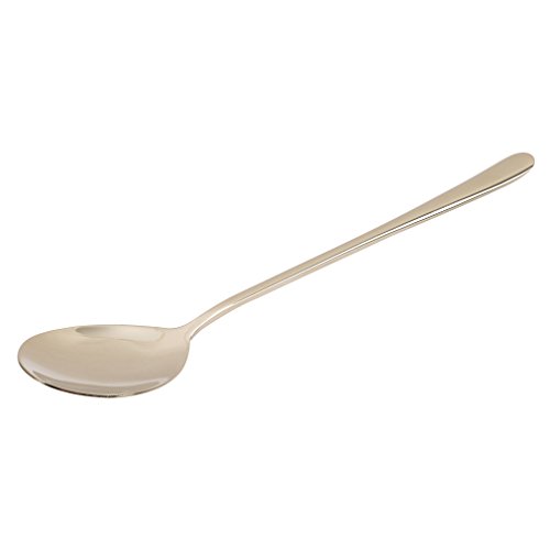 GUAngqi Long Handle Spoons Stainless Easy Clean Tea Tool Coffee Spoon Dessert Spoon Milkshake Spoon,champagne - Thumbnail 3