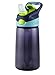 Contigo AUTOSPOUT Straw Striker Kids Water Bottle, 14oz, Navy