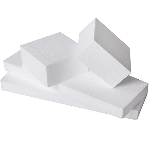 image for Modern Bethel 20 Pack Craft Foam Blocks -Rectangle & Square Foam Block