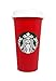 2018 Starbucks Holliday Red Reusable Travel Cup - (Grande 16 Oz)3 pack