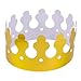 Playo Gold Foil Crowns – Pack of 12 Gold King Crowns – Perfect for King Costume accessories
