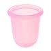Vacuum Therapy Coupe Silicone Cupping Devices Anti-cellulite Slimming Massage Cups for Full Body and Face - L, Pink