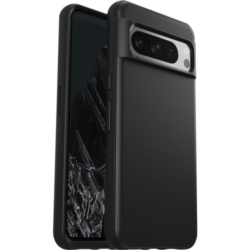 OtterBox Google Pixel 8 Pro Symmetry Series Case - Black, Ultra-Sleek, Wireless…
