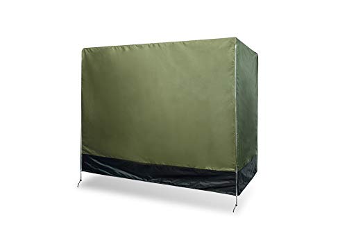 Patio Swing Cover, Porch Swing Cover, Swing Canopy Replacement Cover, 3 Seater Hammock Glider Cover, Patio Furniture Cover,Heavy Duty, Weather Resistant, Big Size87"Lx49"Wx67"H (Army Green)