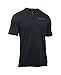 Under Armour Men's Charged Cotton Henley T-Shirt Large Black