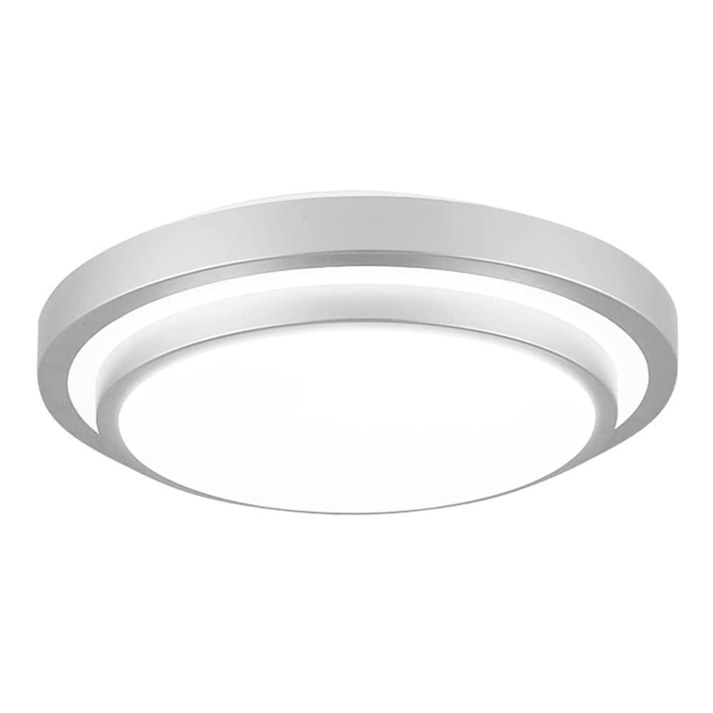 ZHMA LED Flush Mount Ceiling Light,12W, 20 * 20 * 8cm, 960LM,Led Ceiling Lamp,Waterproof LED Panel Light,Cool White,Lighting for Living Room/Bedroom/Bathroom/Kitchen/Hallway