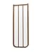 Cardinal Gates Extension for Outdoor Child Safety Gate, Brown, 10.5