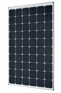SolarWorld 300-Watt 60-Cell Monocrystalline Solar Panels Black-on-White SW300 Mono