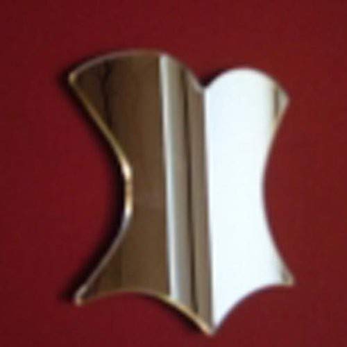 Bodice Mirror 12cm x 10cm Funky Acrylic Mirror