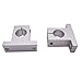 Sydien 2pcs SK25 25mm Inner Diameter Linear Rail Shaft Support CNC Linear Motion Ball Slide
