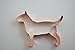 No. 1 Bull Terrier Copper Cookie Cutter