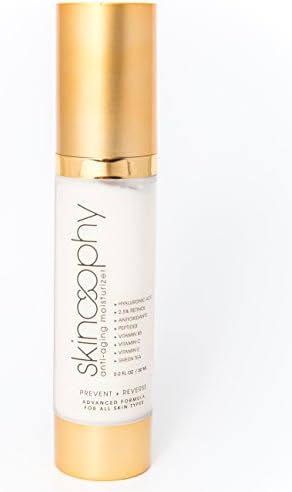 #1 Esthetician Recommended Anti-Aging Retinol Face Cream - Maximum Strength Peptide-Rich and 2.5% Retinol Cream Formula Provides Instant Collagen Boost - Permanently Reduce & Eliminate Fine Lines and Wrinkles - Powerful Antioxidants Combat Aging at Cellular Level - Visible Results in 2-4 Weeks - Potent "Facelift in a Bottle" - 2.0 oz