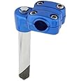 Alta Bicycle Steel 4 Bolt Alloy BMX Quill Stem,Multiple Sizes & Colors.
