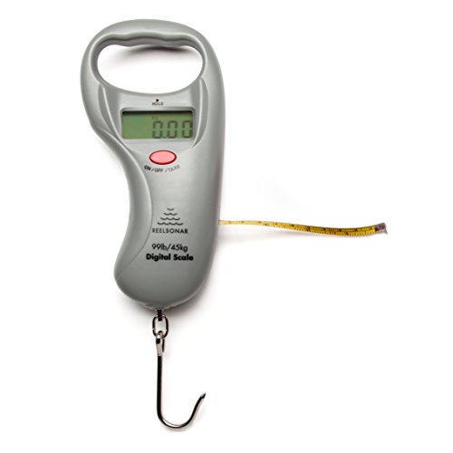 ReelSonar Digital Fish Scale Tape Measure 99lb/45kg and Fish Lip
