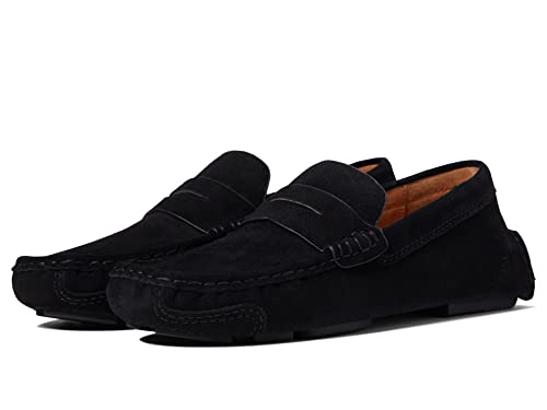 Gentle Souls by Kenneth Cole Men's Mateo Driver Penny Loafer, Black, 13 M US
