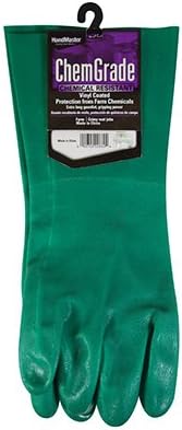 Magid Glove & Safety Mfg Handmaster T5084rt Farm Chemical Gauntlet Gloves, 14"