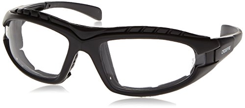 Crossfire 2724af diamondback safety glass clear anit-fog lens - f…