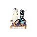 Enesco Disney Ceramics Aladdin and Jasmine Salt and Pepper Shakers, 2.75 Inch, Multicolor,6002269