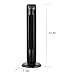 Fan, Tower Fan Oscillating with LED Display, 3  Speeds and Modes, Remote Control, 7h Programmed Timer, 36-Inch, by Pelonis