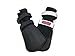 All Weather Neoprene Paw Protector Dog Boots with Reflective Straps in 5 Sizes! (Black XL)