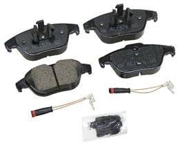 Mercedes w204 GLK 350 Brake Pad + Sensor Set Rear CERAMIC Akebono linings