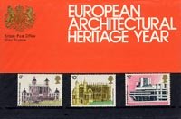 1975 European Architectural Heritage Year Presentation Pack No:70