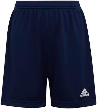 Amazon.com: adidas Unisex-Kids Entrada26 Shorts, Black/White, 4