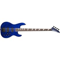 Jackson JS3 Concert Bass - Transparent Blue
