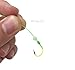 Carp Fishing Baits Hook Lure Trap Luminous Hooks with Drum Type Spring Feeder and Glow Fishing Beads Coarse Fishing Tackle
