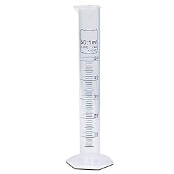 50ml Graduated Measuring Cylinder, PP