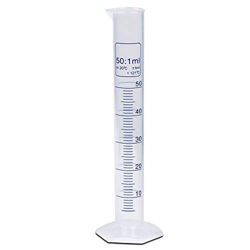 50ml Graduated Measuring Cylinder, PP