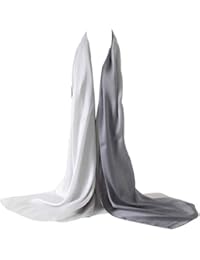 Bellonesc Silk Scarf 100% silk Long Lightweight Sunscreen Shawls for Women