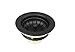 KEENEY K1439BLK Deep Thread Cast Brass Kitchen Sink Strainer, 3.5-Inch Opening, Black