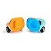 Munchkin® Magnet Motors™ Mix and Match Cars Toddler Bath Toy, 2 Pack, Blue/Orange
