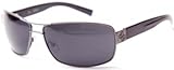 GUESS Unisex GU6588 Gunmetal/Gradient Grey Lens Sunglasses