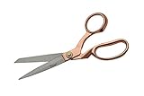 SZCO Supplies Fatima Tailor Scissors with Rose Gold Finish, 8.5"