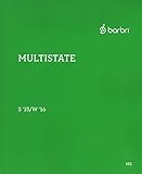 2015-2016 - MOST CURRENT- BARBRI MULTISTATE OUTLINE inc FED CIV PRO