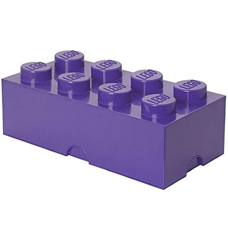 LEGO rc40041749 Storage Brick'Lego 8 Knöpfe in lila