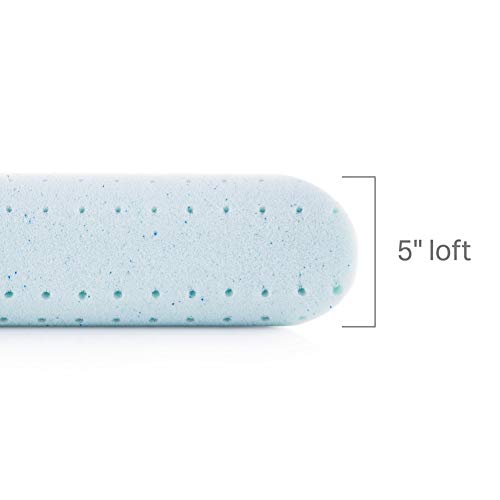WEEKENDER Ventilated Gel Memory Foam Pillow with Reversible Cooling
