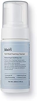 dear klairs rich moist foaming cleanser