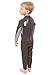 O'Neill Reactor Toddler Full Wetsuit Youth 3 Coal/Flint/Blaze Orange (4629B)