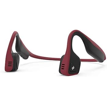 AfterShokz Titanium Open Ear Wireless Bone Conduction Headphones, Canyon Red, AS600CR