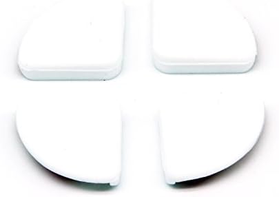 BUYBUYGO Corner Cover - 4 Piece Silicone BPA Free,Premium Window Corner Guard, Baby Safety, Home Furniture Safety Bumper, Baby Proof Table Corner Protector (White)