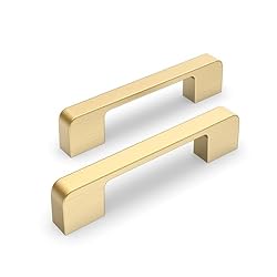 Lepatape 25 Pack 4 Inch(102mm) Brushed Gold Cabinet