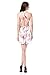 Moxeay Women's Floral Print Shorts Romper Jumpsuit Deep V Neck Backless Romper (M,Pink)