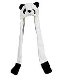 Plush Hat Novelty Cap Animal costume Beanie With Long Paws