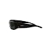 3M 10078371621787 Moon Dawg Protective Eyewear with Black Frame and Grey Anti-Fog Lens, Black variant