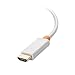 Cable Matters 4K Mini DisplayPort to HDMI Adapter Cable in White 10 Feet - Thunderbolt and Thunderbolt 2 Port Compatible